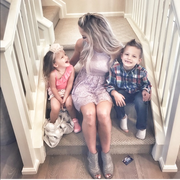 Lavender Mini Dress - Picture 1 of 2